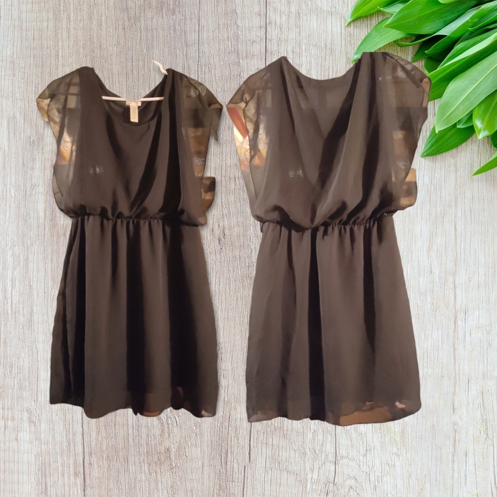 L8ter 8 medium black dress